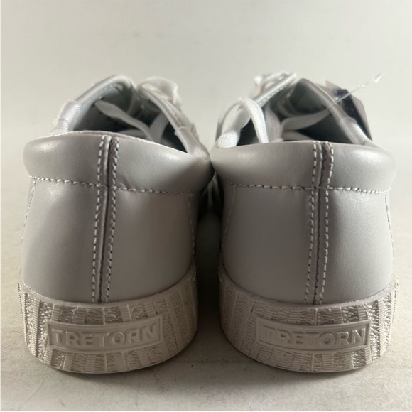 Tretorn Nylite Plus Leather Women’s Shoes White and Gold Women’s Size 10 M - Picture 4 of 6